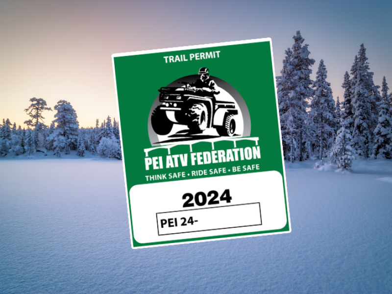 Winter ATV Trails Tourism PEI